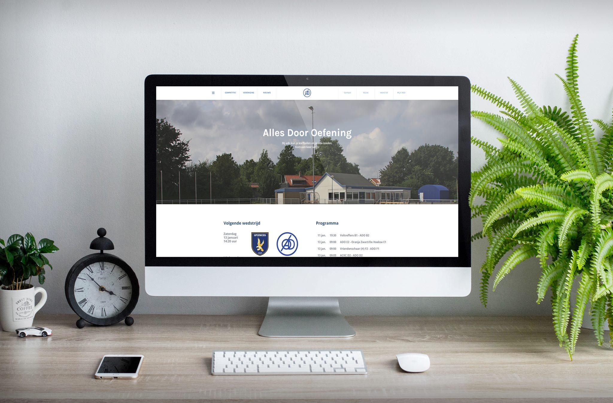 Update ADO website